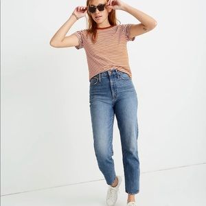Madewell Classic Straight Jeans in Peralta Wash